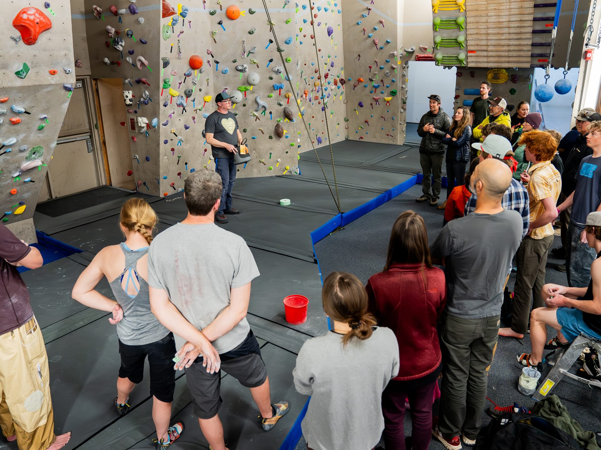 Red Brick Climbing Wall Kilterboard Grand Opening 2023