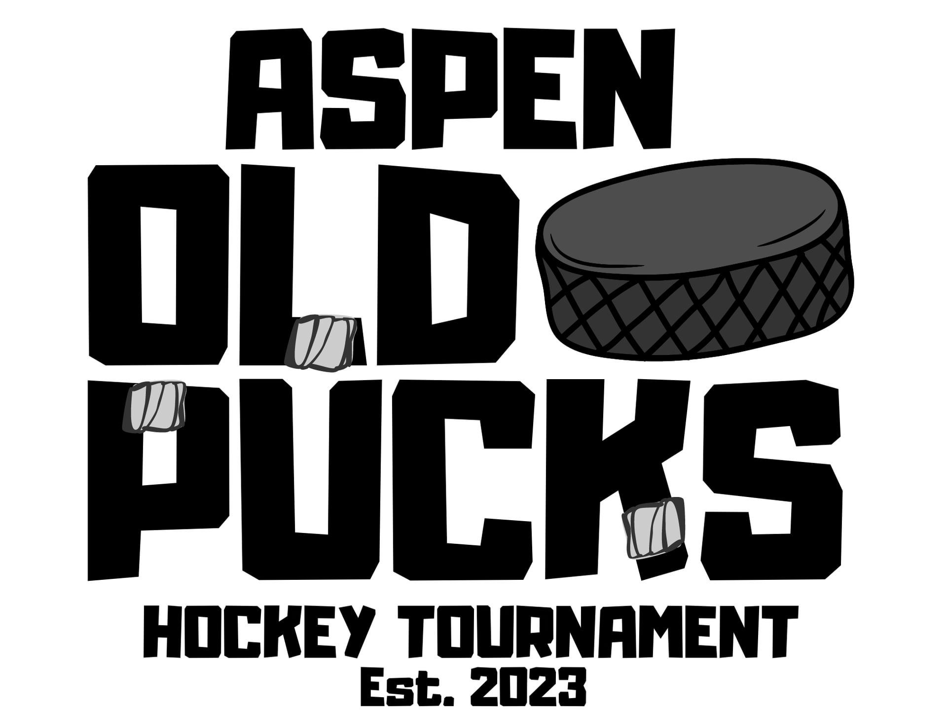 Old Pucks Est 2023 Logo Draft 3 Option 2 Same Font